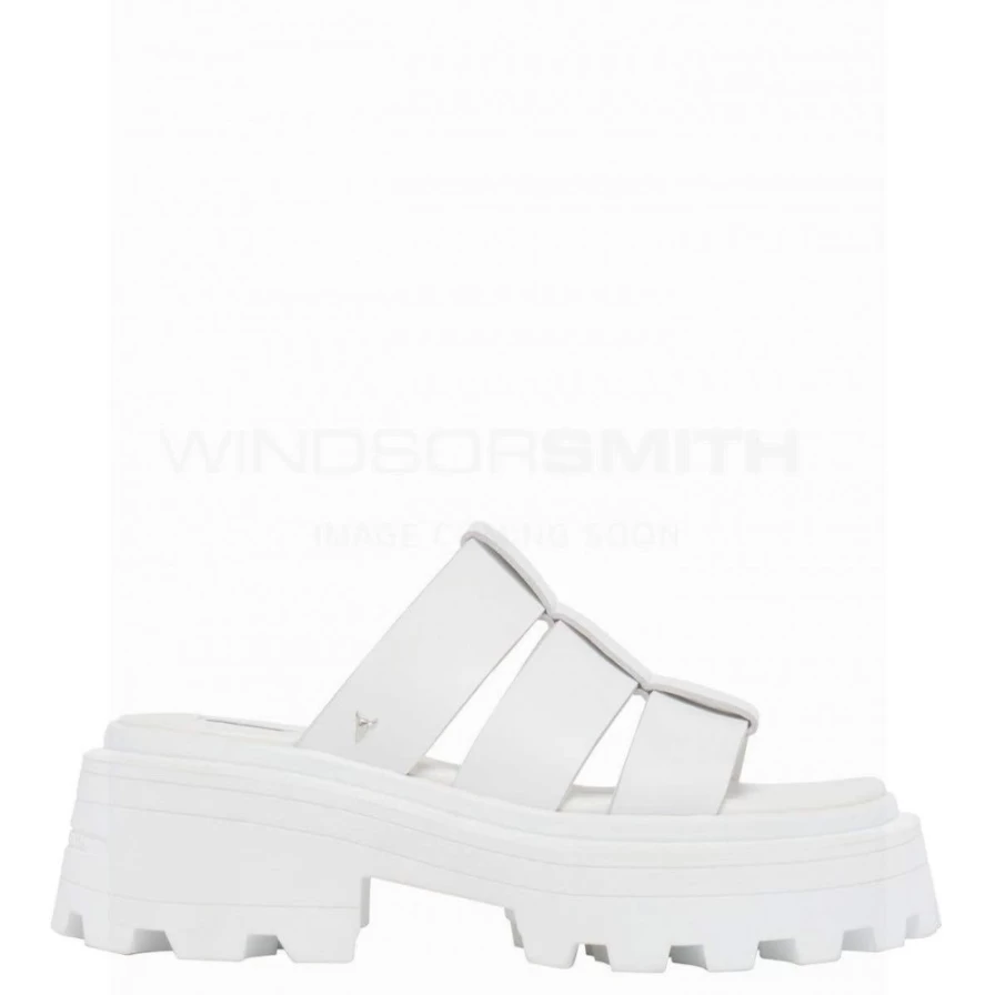 WindsorSmith Women's Ritual White Leather Shoes - Elegant & Stylish Footwear