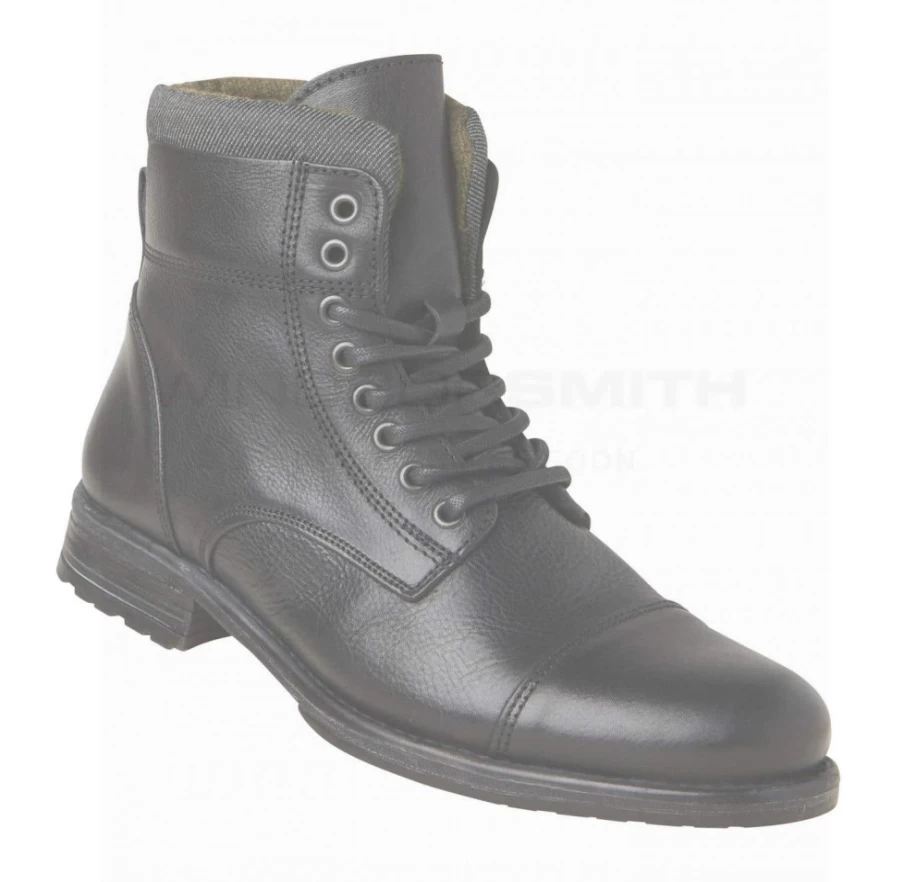Windsor Smith Men's Black Leather Boots – Feverr Style