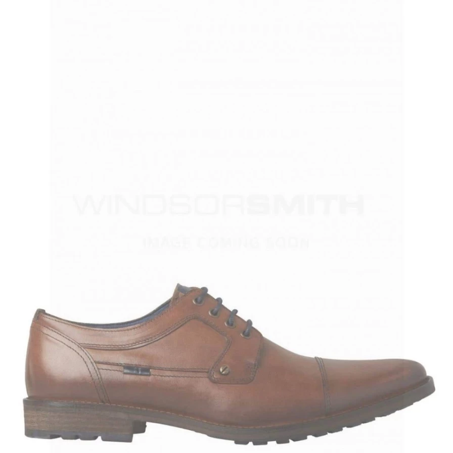 WindsorSmith Manor Cognac Black Leather Men's Luxury Cognac Gift Set