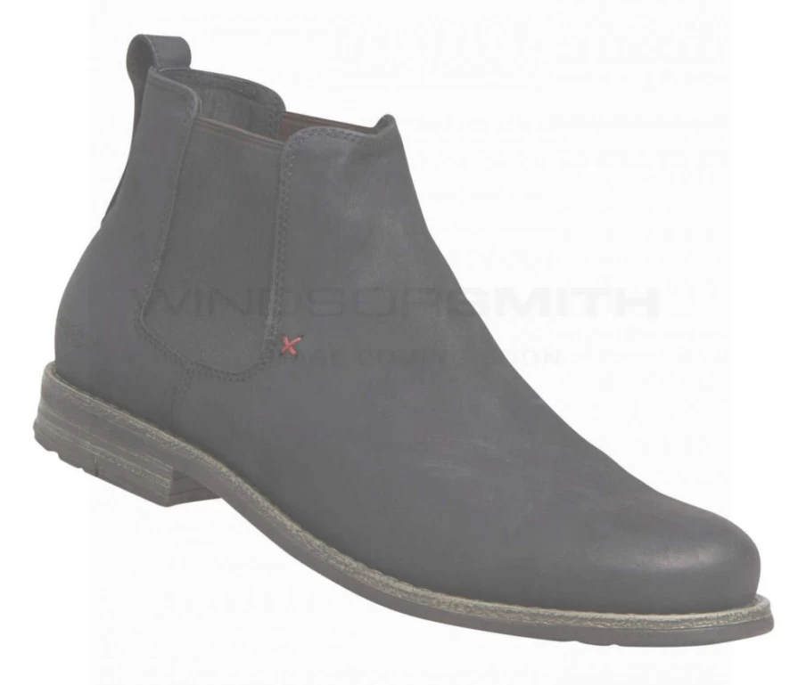 WindsorSmith Men's Cornell Black Leather Shoes - Blk Leather Dress Footwear for Men