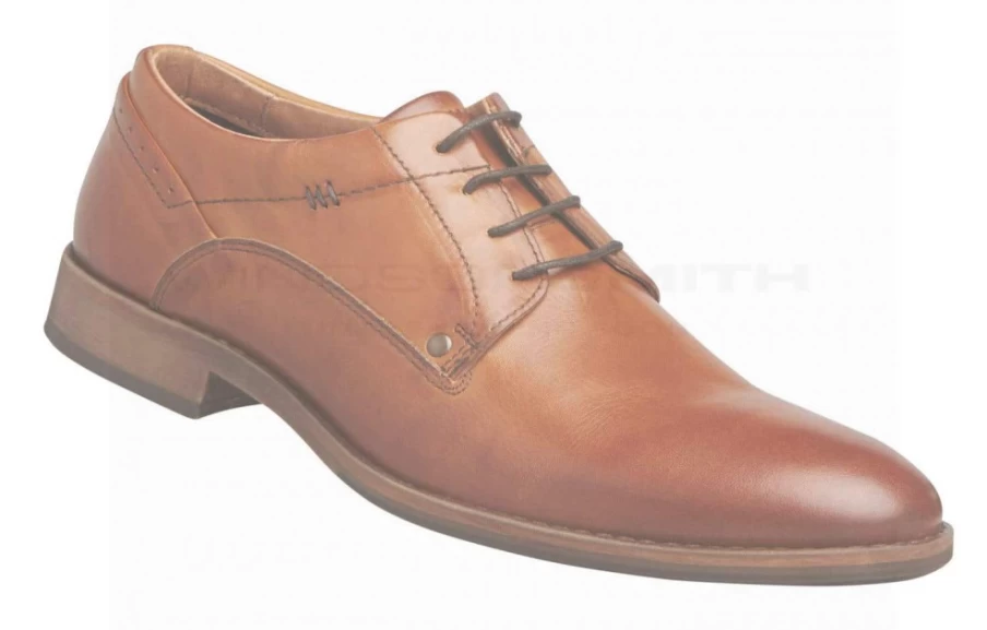 WindsorSmith Men's Derek Camel Leather Boots in Black Leather