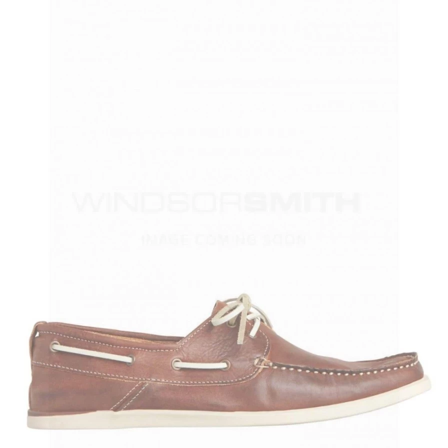 WindsorSmith Men's Navy Brown 369 Casual Shoes