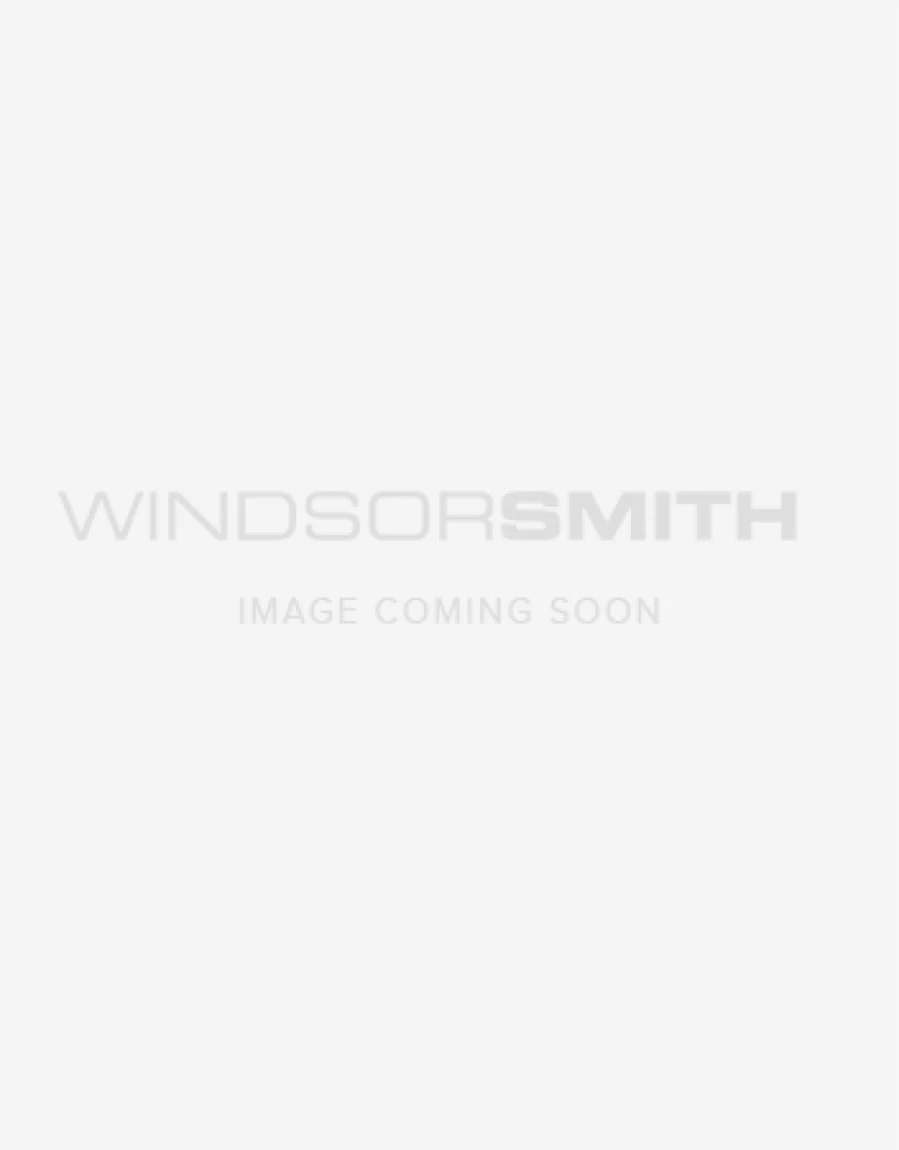 WindsorSmith Women's Ghosted White Leather and Blonde Sneakers