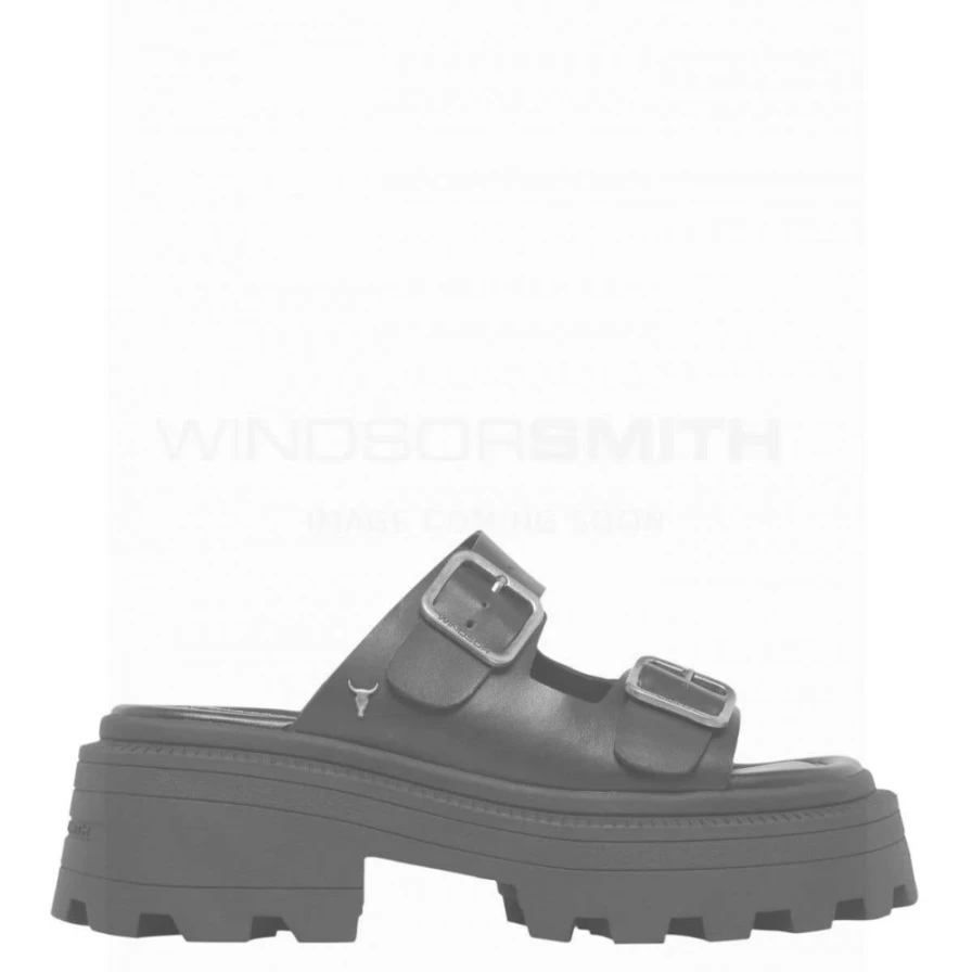 WindsorSmith Women's Black Leather Reach Boots