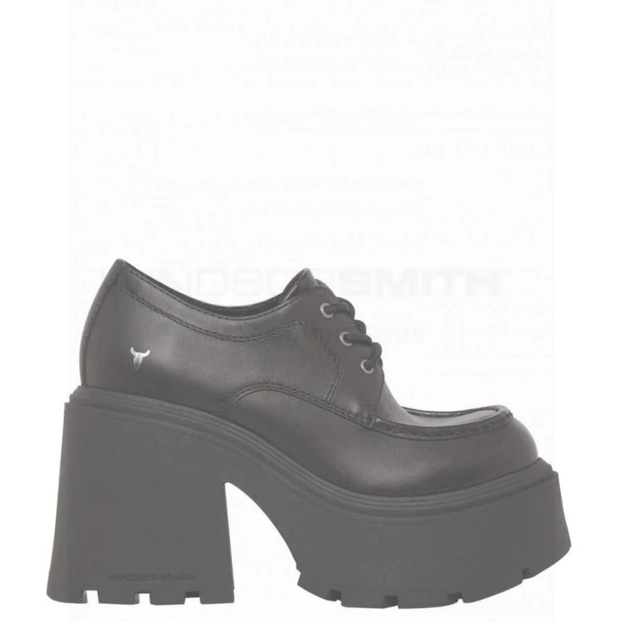 Windsor Smith Women's Starcrossed Blk Leather Boots - Pre-Order Now
