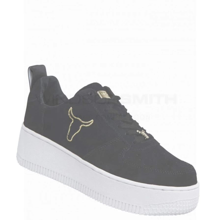 WindsorSmith Women's Black Suede Racerr Sneakers