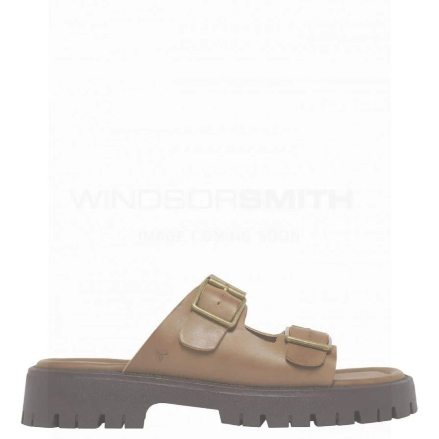 WindsorSmith Men's Parks Brown Leather Shoes