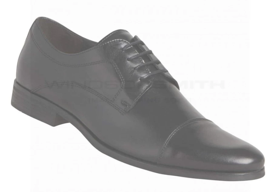 WindsorSmith Men's 1490B Black Leather Dress Shoes