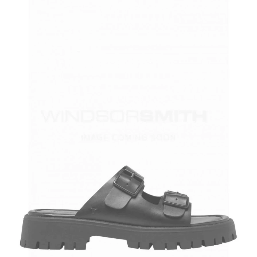 Windsor Smith Men's Parks Black Leather Shoes - Blk Leather Casual Footwear