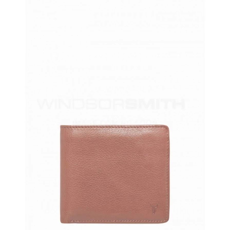 Windsor Smith Men's Lachlan Leather Wallet in Tan - One Size