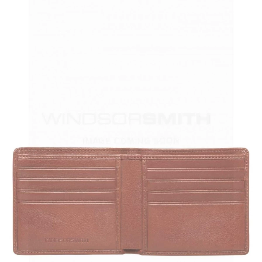Windsor Smith Men's Lachlan Leather Wallet in Tan - One Size