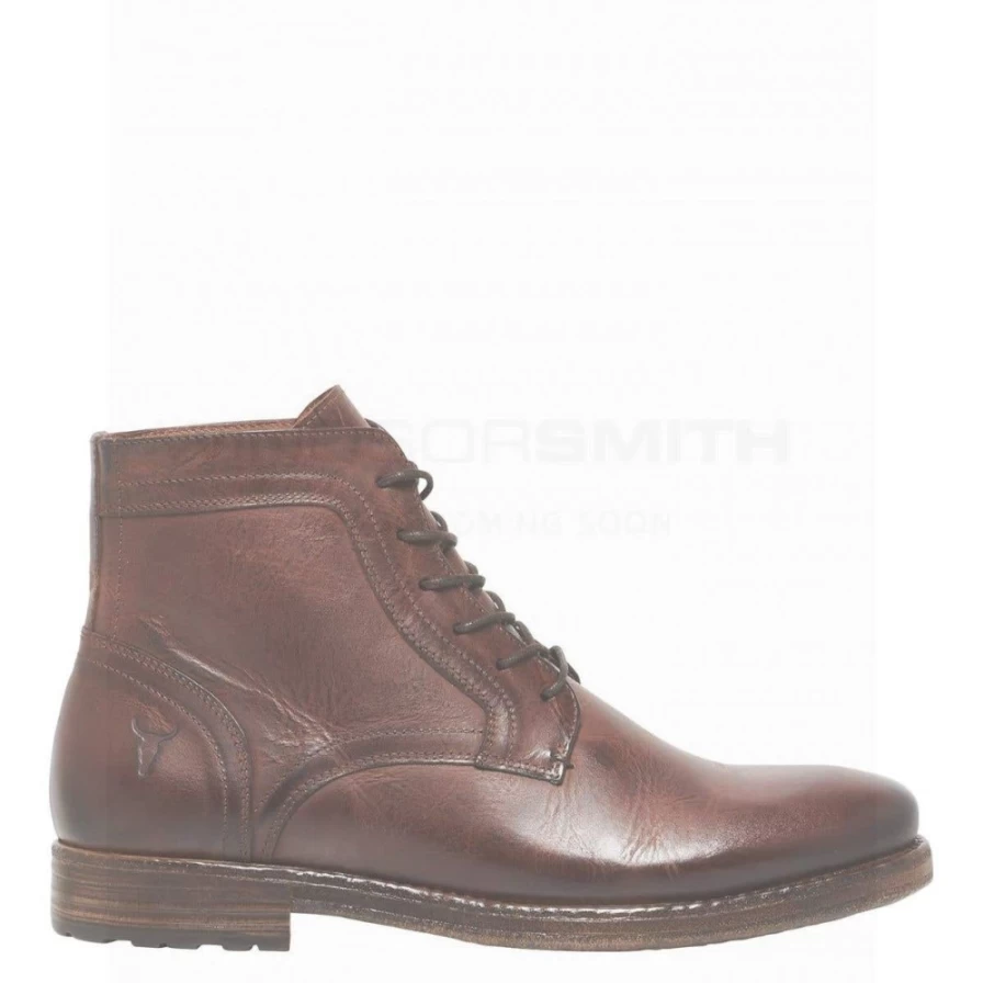 Windsor Smith Men's Harvey Black Leather Boots