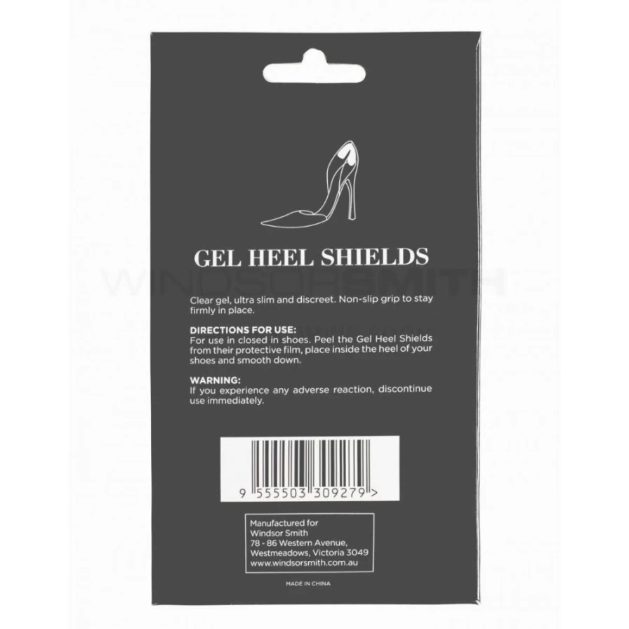Windsor Smith Men's Gel Heel Shields for Comfort and Pain Relief