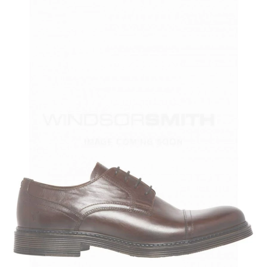 WindsorSmith Men's Harry Cognac Black Leather Shoes