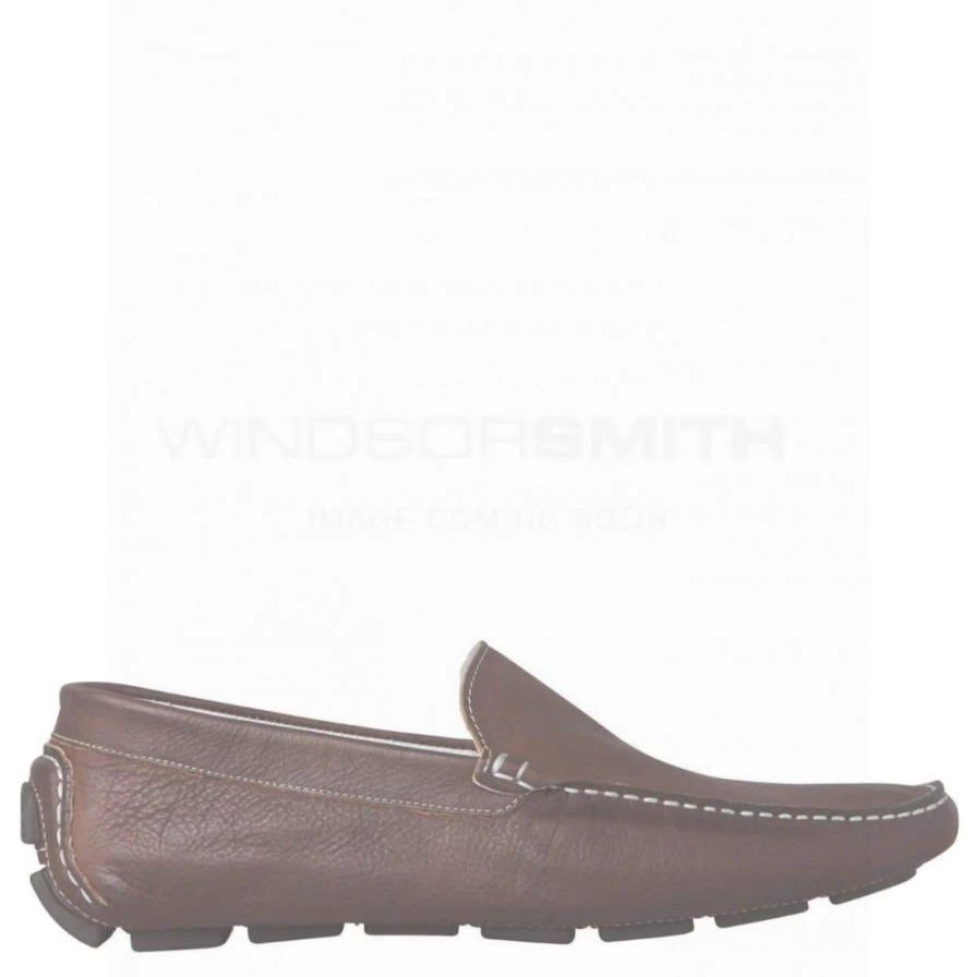 WindsorSmith Walsh Brown Leather Shoes for Men