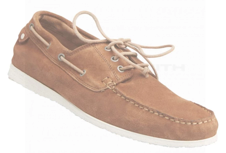 WindsorSmith Men's Cognac Suede Leather Shoes - Joie Collection