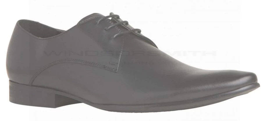 WindsorSmith Men's Rocket Black Leather Shoes - BLK Leather Casual & Dress Footwear
