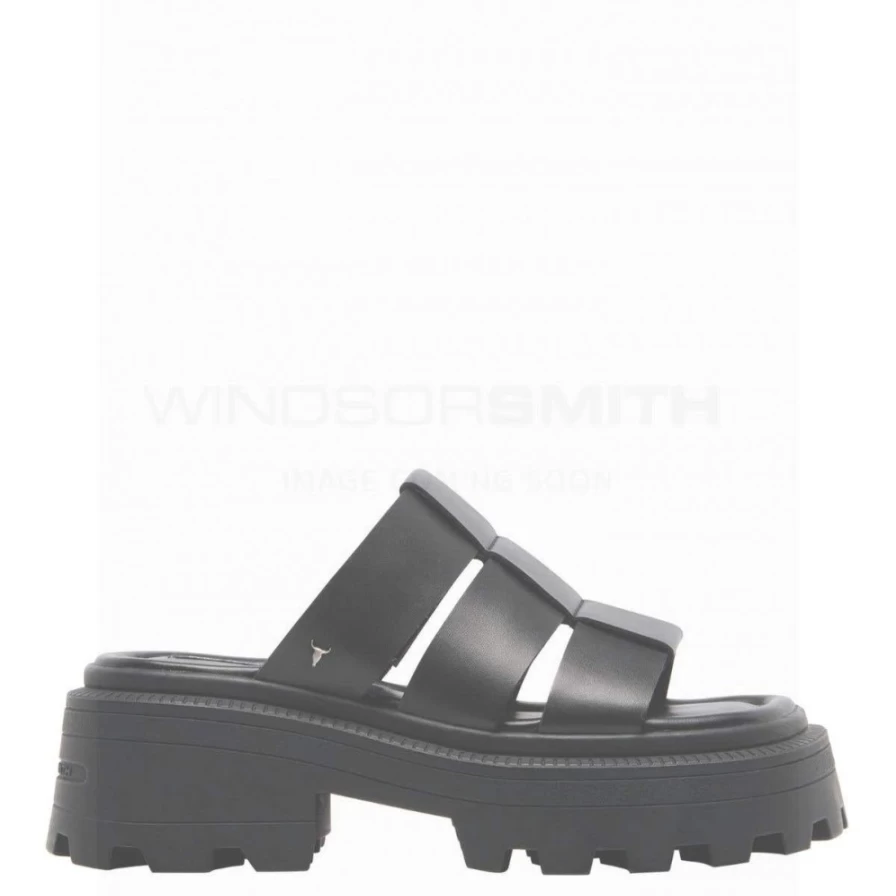Windsor Smith Women's Ritual Black Leather Shoes