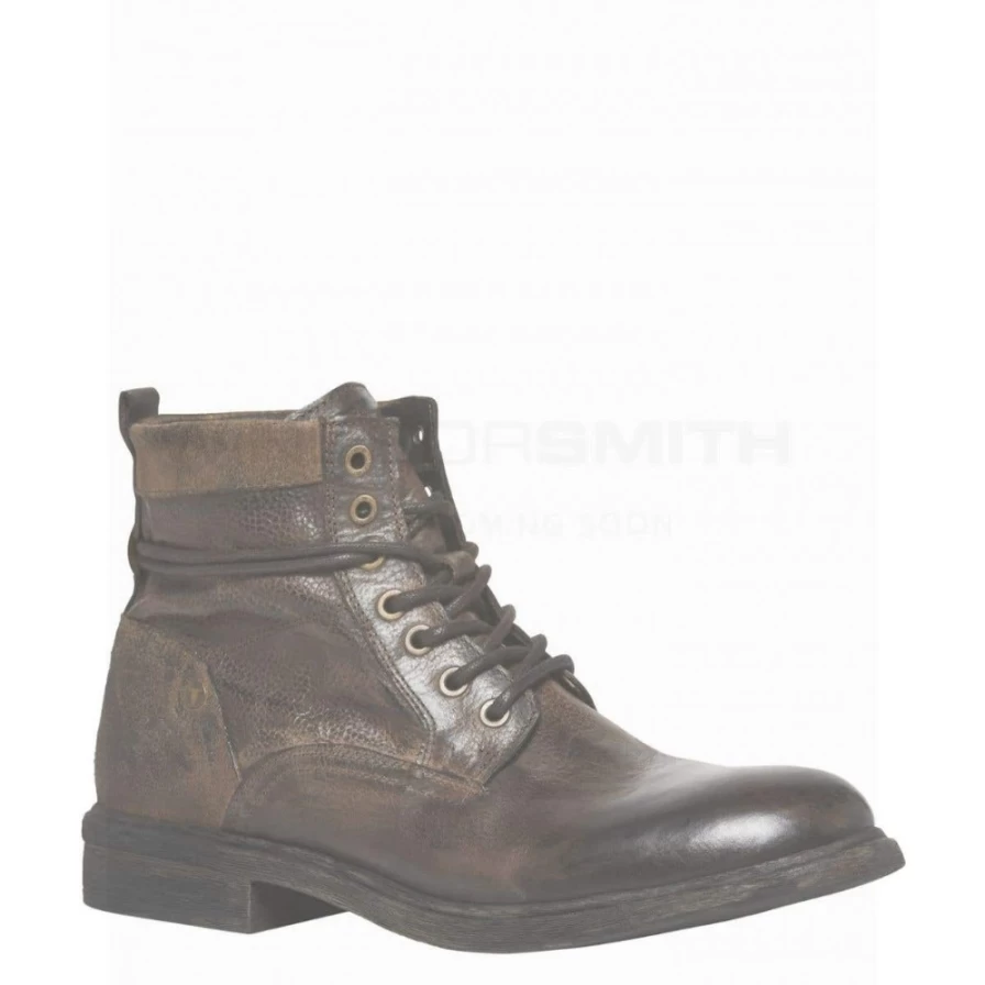 WindsorSmith Men's Brown Leather Jett Boots