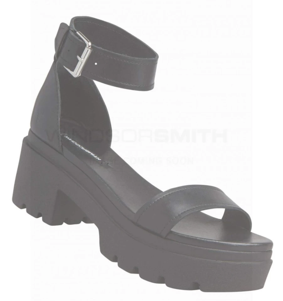 Windsor Smith Women's Elsie Black Leather Shoes