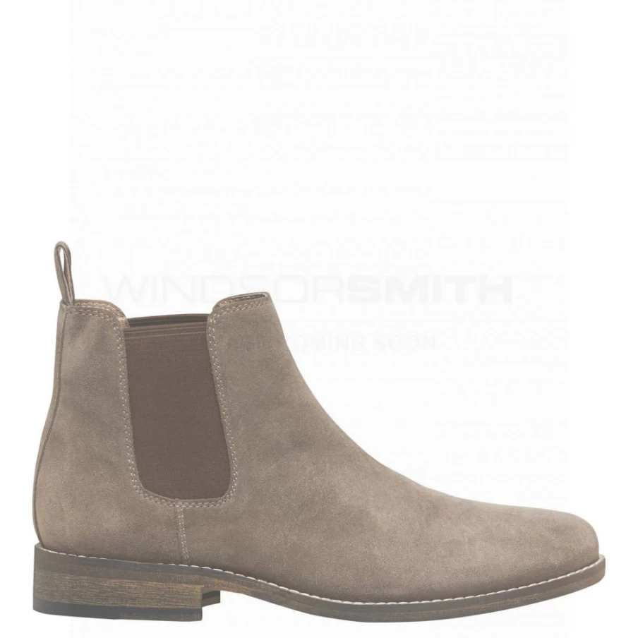 WindsorSmith Men's Maroon Suede Leather Shoes - Samuel Collection