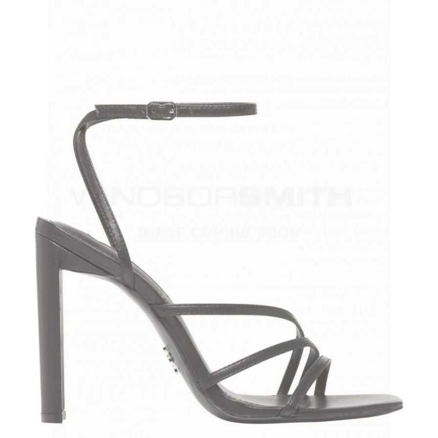 Windsor Smith Women's Venus Black Leather Heels