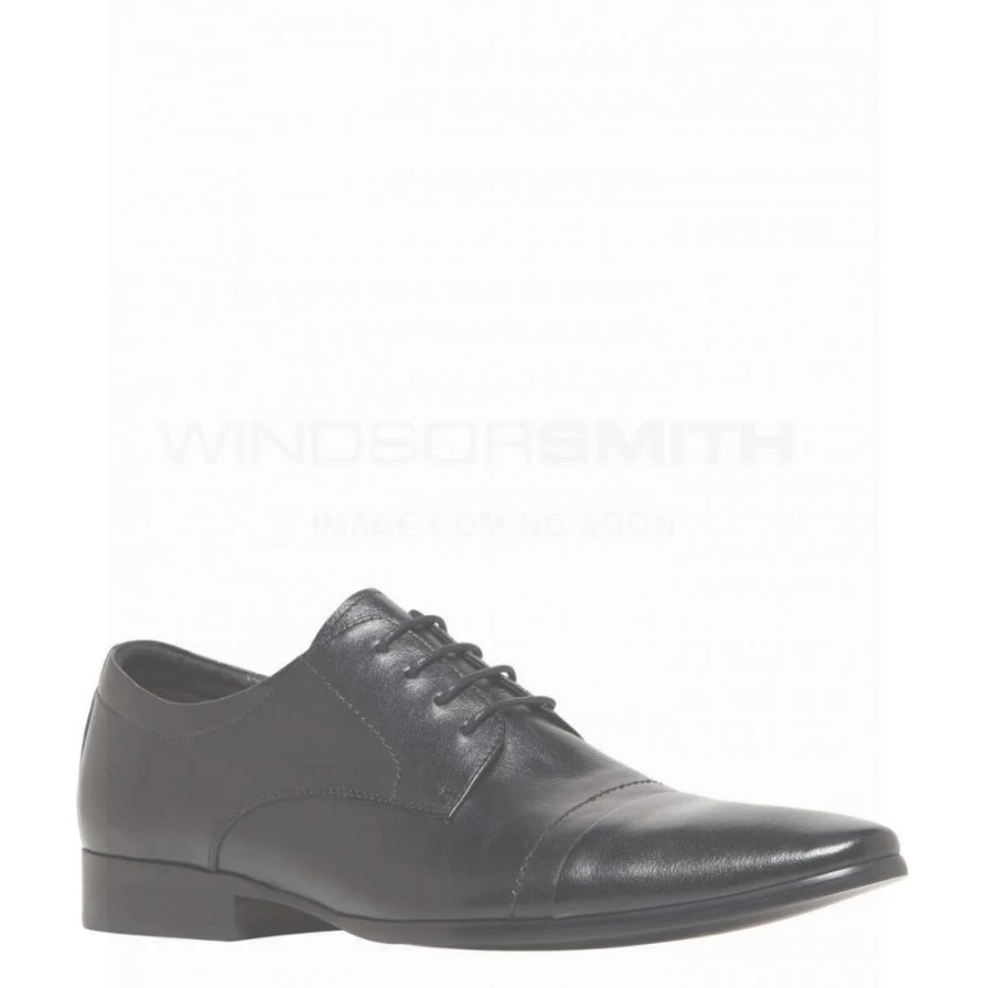 Windsor Smith Men's Clay Black Leather Shoes - Blk Leather Casual & Dress Footwear