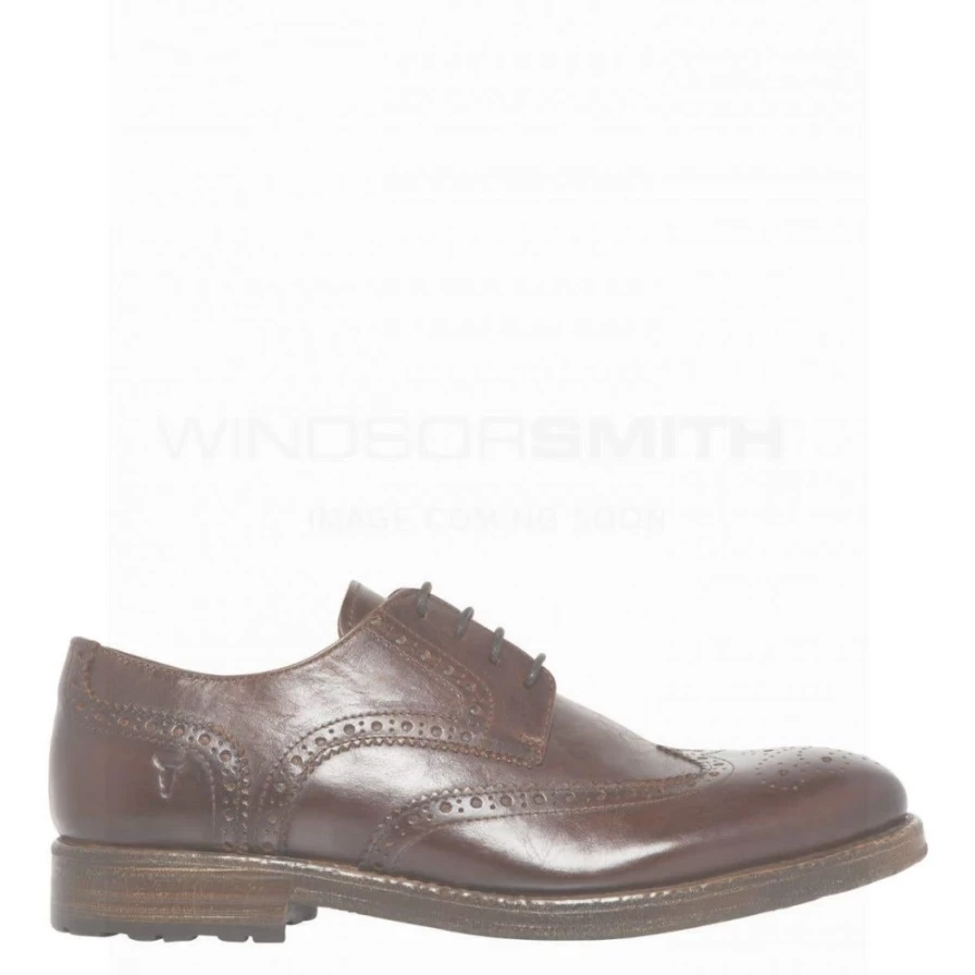 WindsorSmith Men's Cognac Edward Leather Shoes