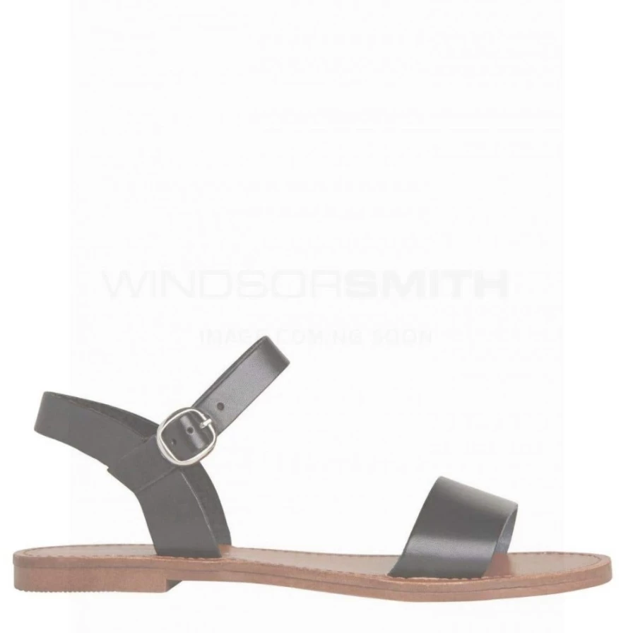 Windsor Smith Women's Bondi Black Leather Shoes