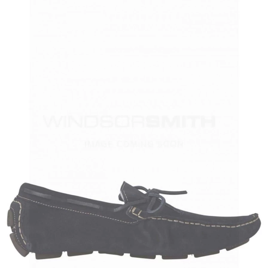 WindsorSmith Men's Navy Suede Wassp Sneakers