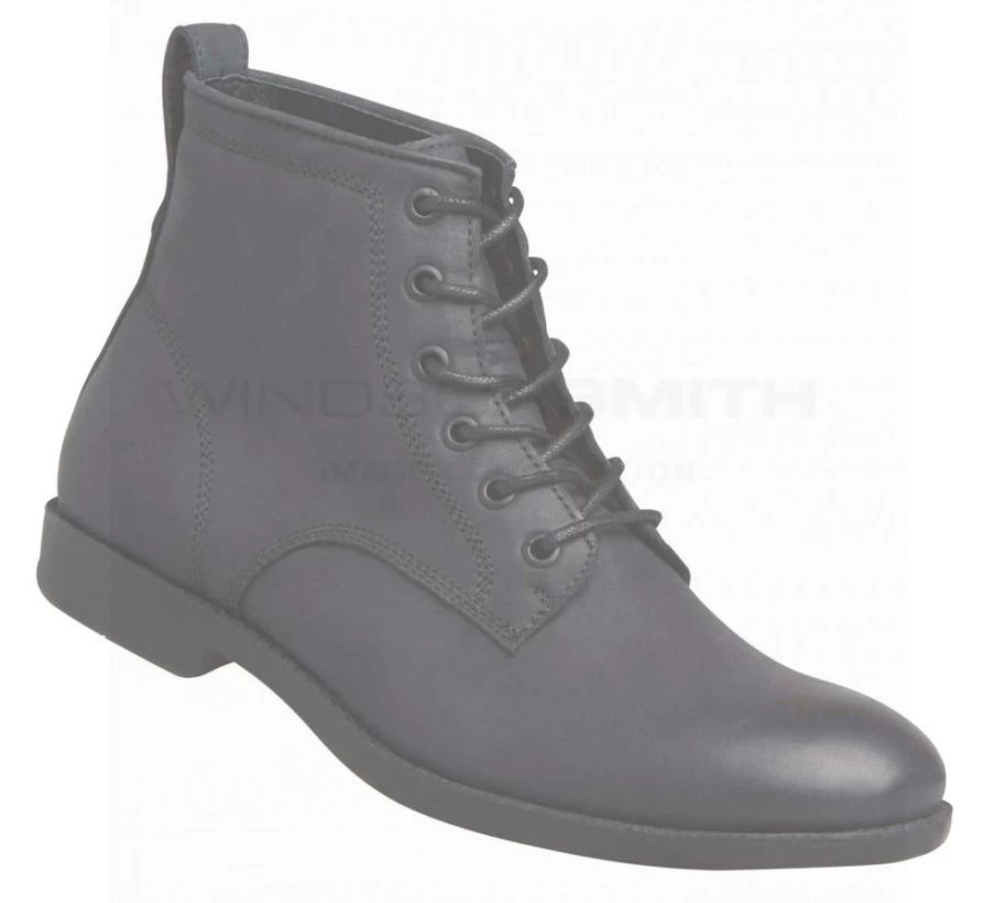 Windsor Smith Men's Krab Black Leather Shoes - Blk Leathe